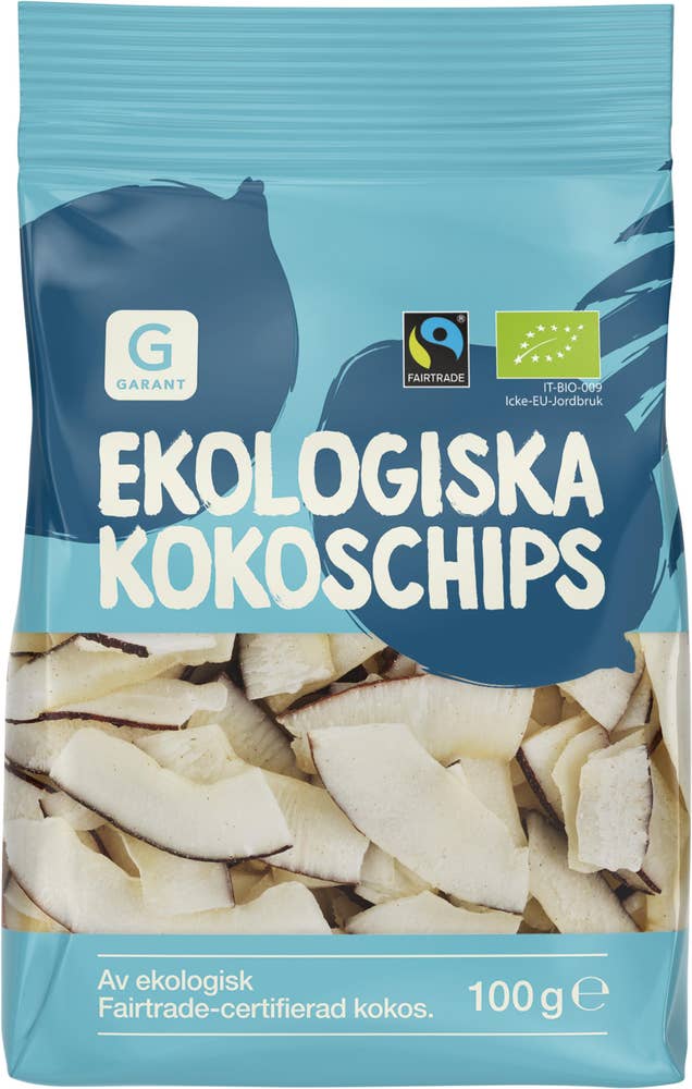 Garant Eko Kokoschips Naturella EKO/Fairtrade