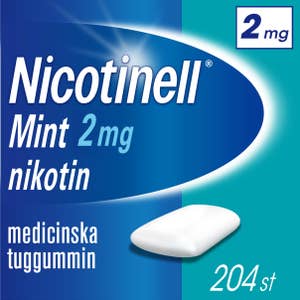 Nicotinell Medicinskt Nikotintuggummi 2mg Mint