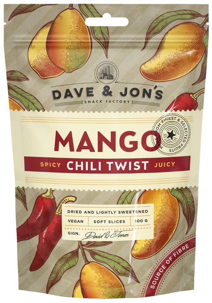 Dave & Jon's Torkad Mango Chili Twist