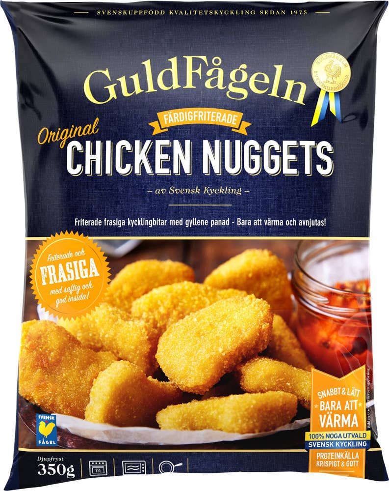 Guldfågeln Chicken Nuggets Fryst