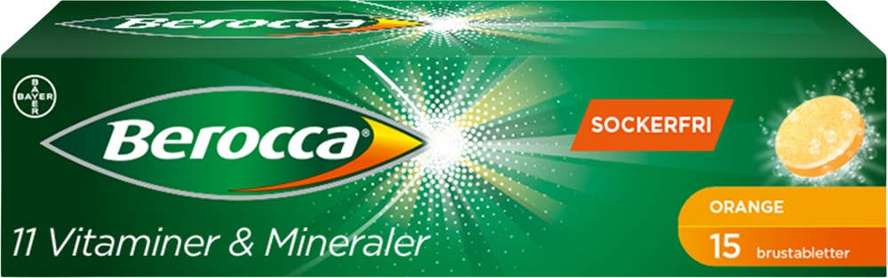 Berocca Brustabletter Energy Orange Kosttillskott