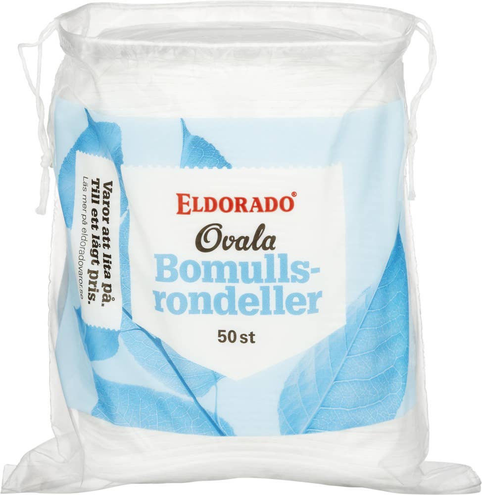 Eldorado Bomullsrondeller Ovala