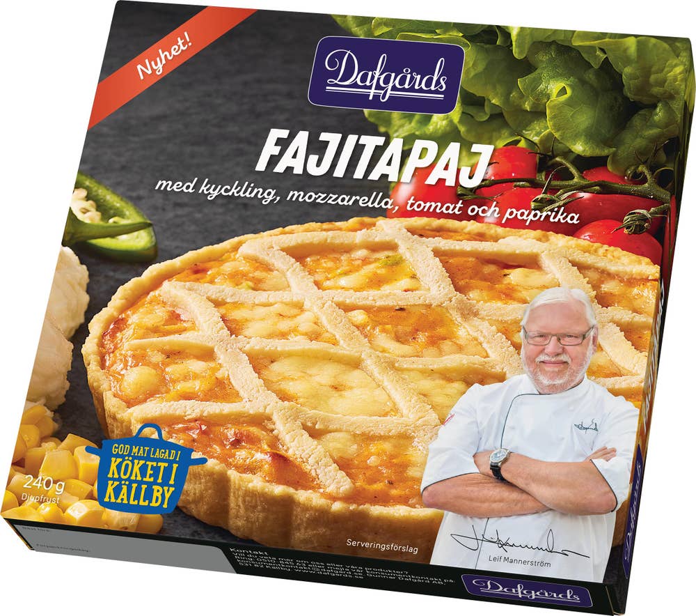 Dafgårds Fajitapaj Fryst