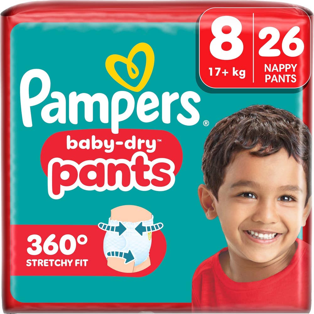 Pampers Byxblöja Babydry S8 17+kg
