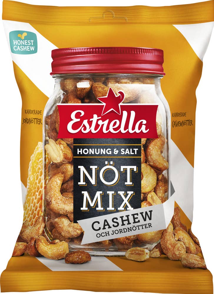 Estrella Nötmix Cashew Honung & Salt
