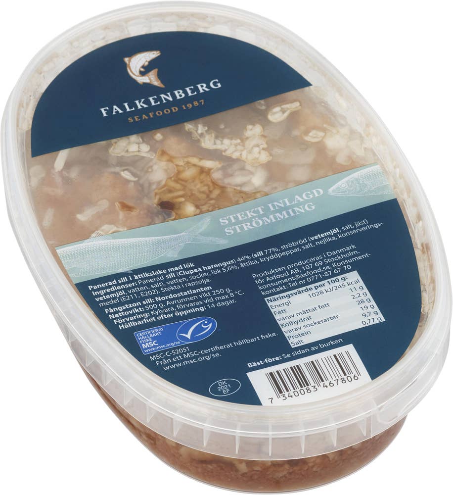 Falkenberg Inlagd Stekt Strömming MSC