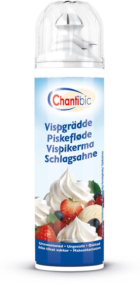 Chantibic Spraygrädde Vispgrädde