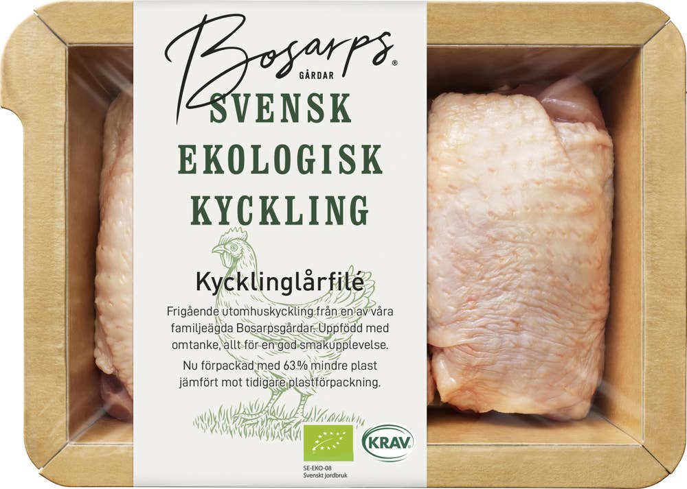 Bosarp Kycklinglårfilé EKO/KRAV
