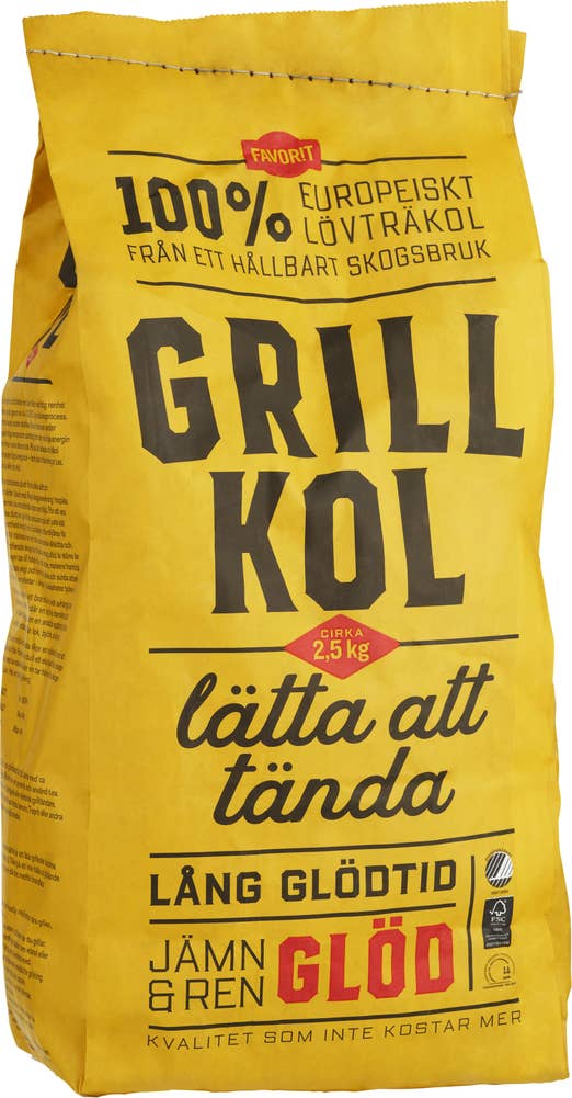 Favorit Grillkol Favorit