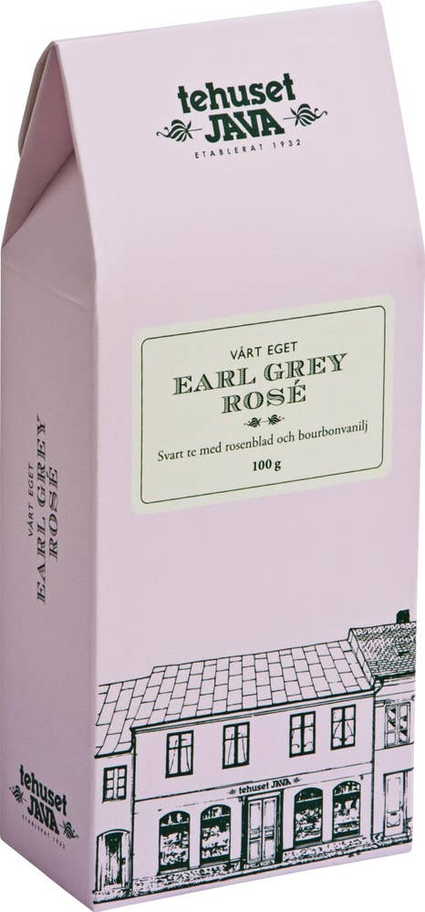 Tehuset Java Te Earl Grey Rose