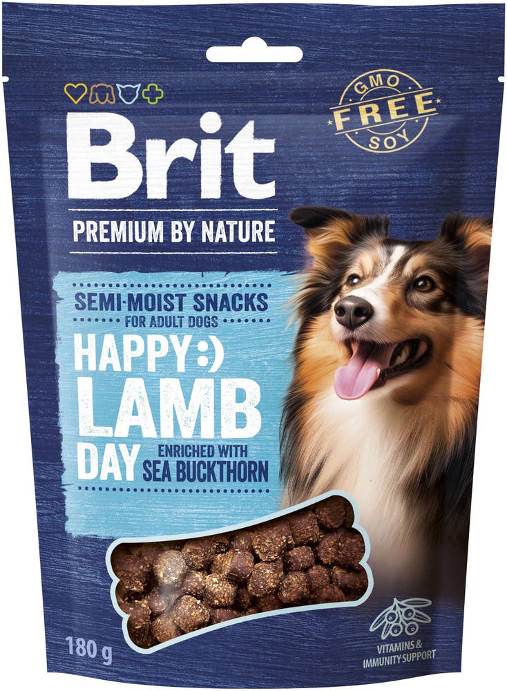 Brit Premium Hundgodis Lamm Semi Moist
