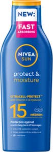 NIVEA Sun Solskydd Protect & Moisture Lotion SPF 15