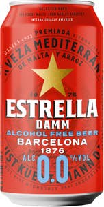 Estrella Damm Öl Alkoholfri