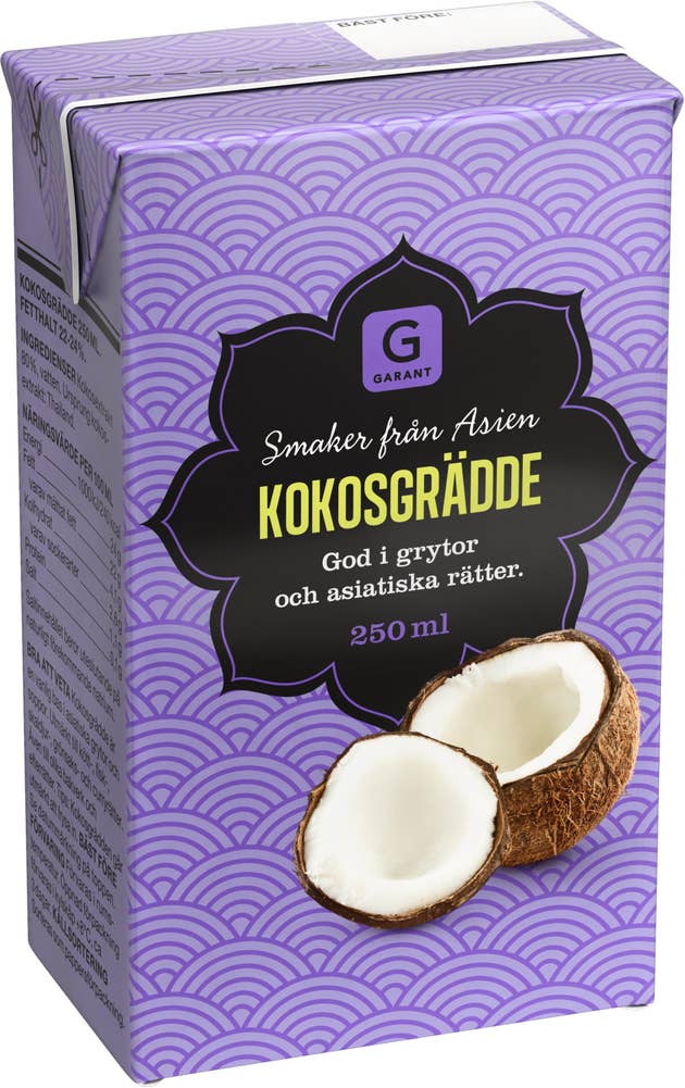 Garant Kokosgrädde 22%