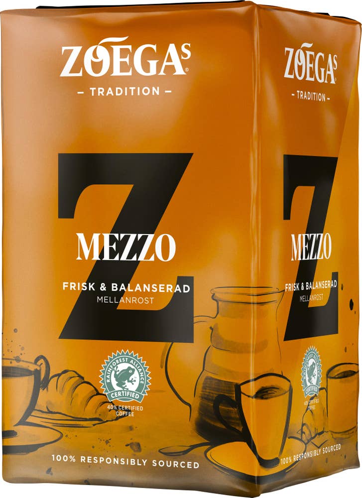 ZOÉGAS Kaffe Brygg Mezzo 450g Zoegas