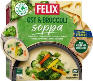 Felix Soppa Ost & Broccoli Fryst