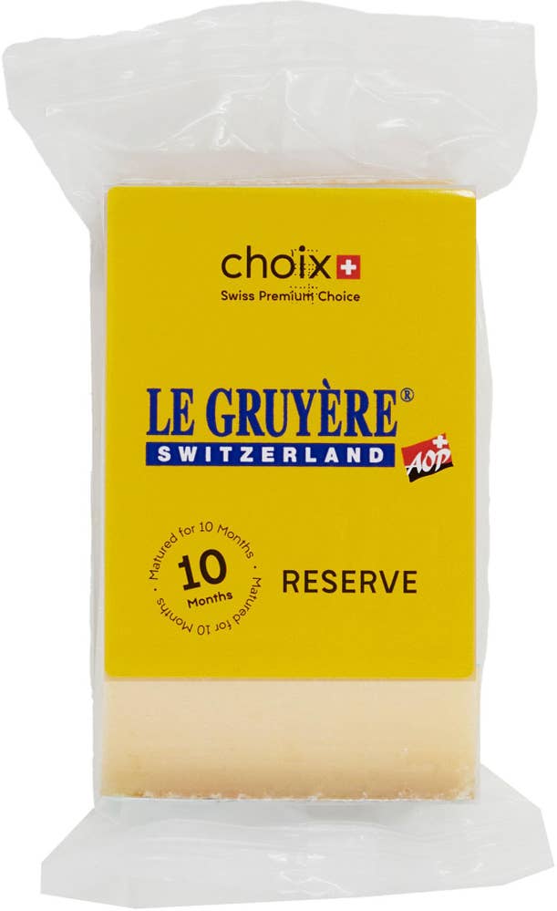 choix Gruyère Réserve Opastöriserad Ost 10M