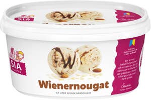 SIA Glass Gräddglass Wienernougat