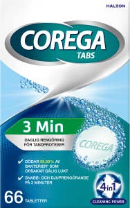 Corega Tabletter 3 Minutes 66-p