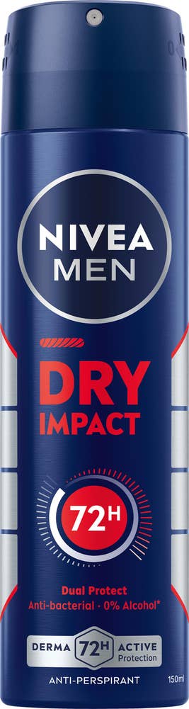 NIVEA MEN Deo Dry Impact Spray Men 72h