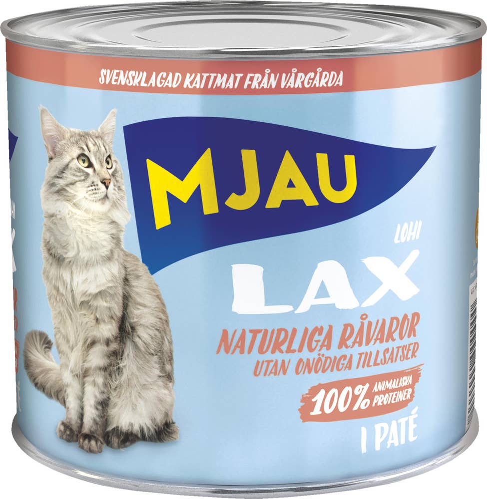 Mjau Våtfoder Lax