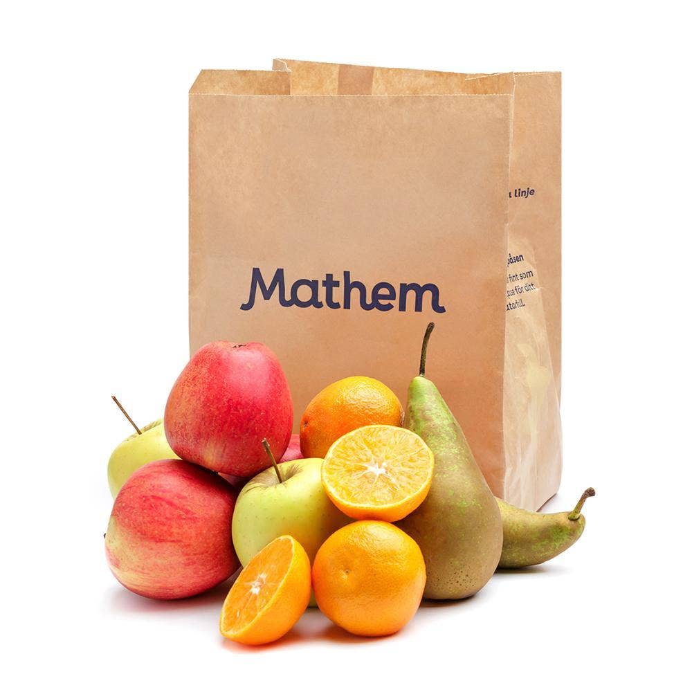 Lilla fruktpåsen frukter Klass1 10st Europeiska unionen