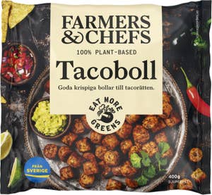 Farmers & Chefs Tacoboll Plantbaserad Fryst