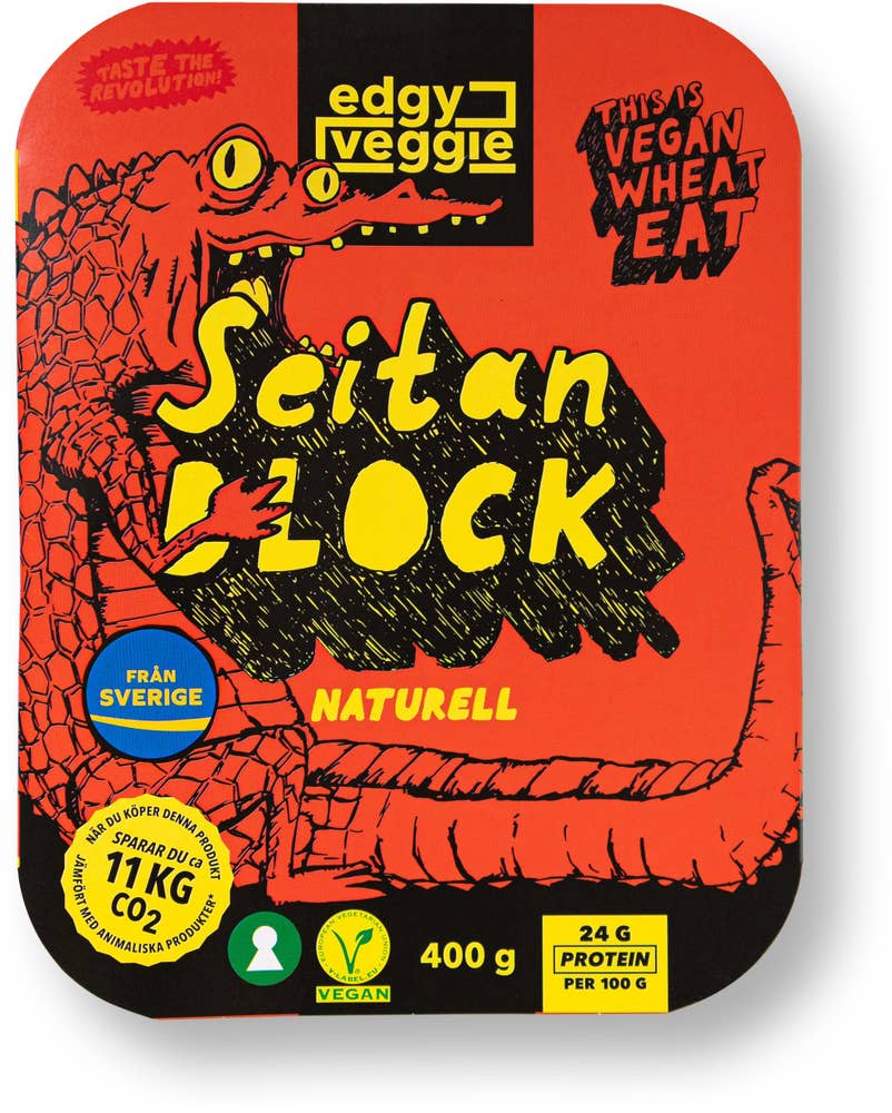 Edgy Veggie Seitan Block 400g Edgy Veggie