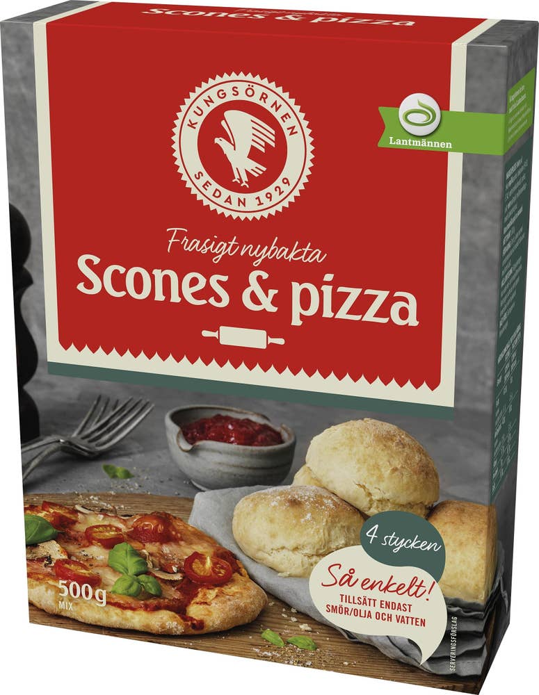 Kungsörnen Scones & Pizzamix 500g
