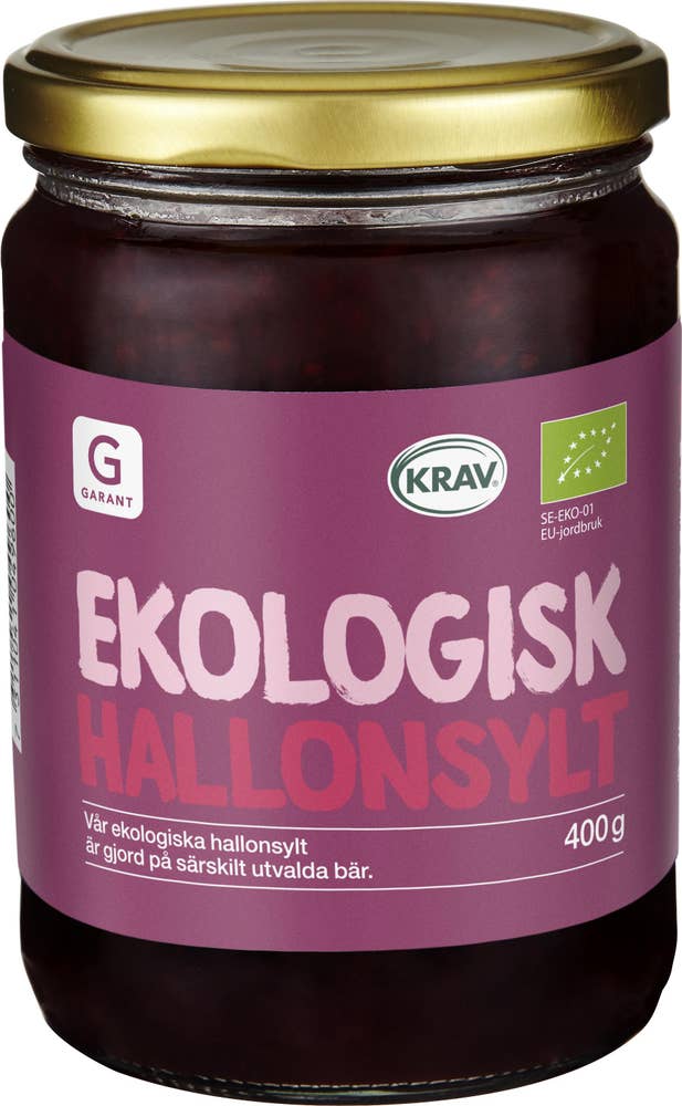 Garant Eko Hallonsylt EKO/KRAV