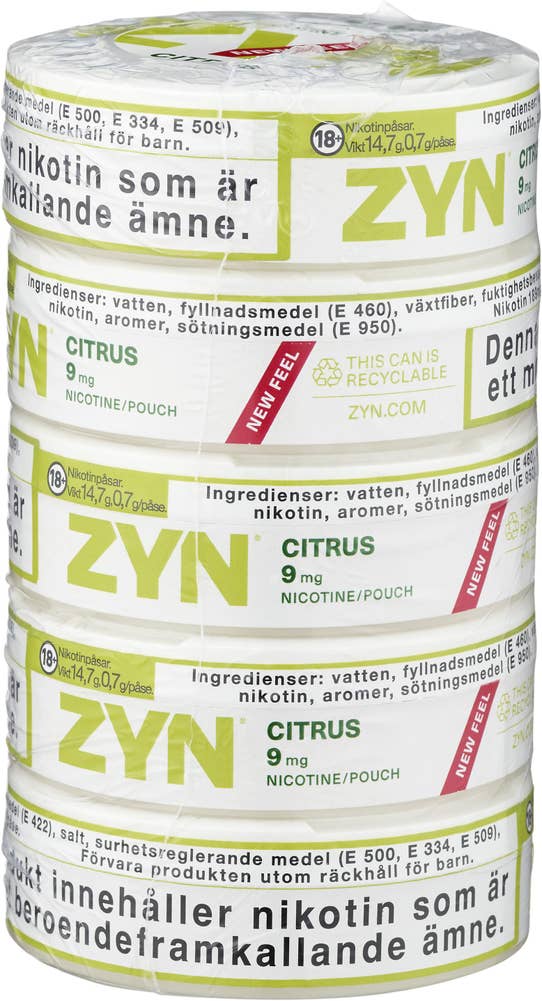 Zyn Snus Citrus Slim Strong ZYN