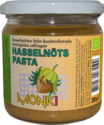 Monki Hasselnötspasta EKO Monki
