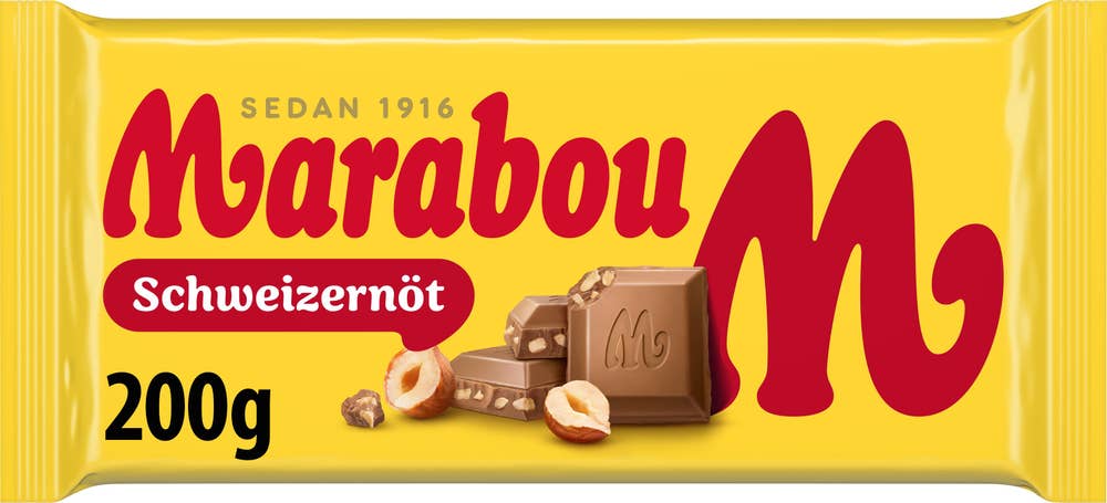 Marabou Chokladkaka Schweizernöt