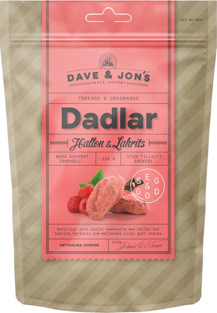 Dave & Jon's Dadlar Hallon & Lakrits