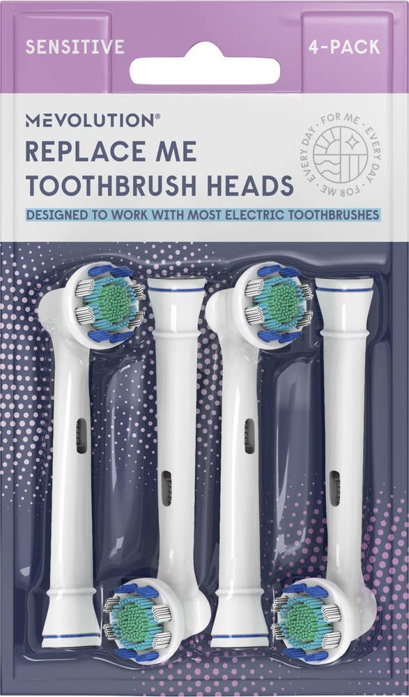 Mevolution Eltandborsthuvud Refill Sensitive