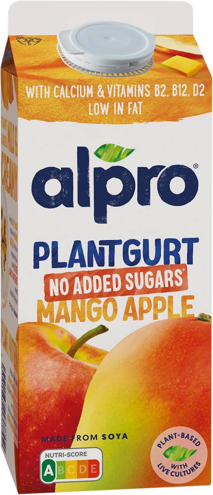 Alpro Plantgurt Mango-Äpple Osötad