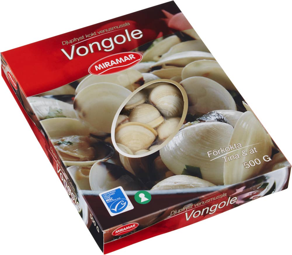 Miramar Vongolemussla Fryst MSC