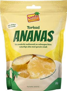 Exotic Snacks Torkad Ananas