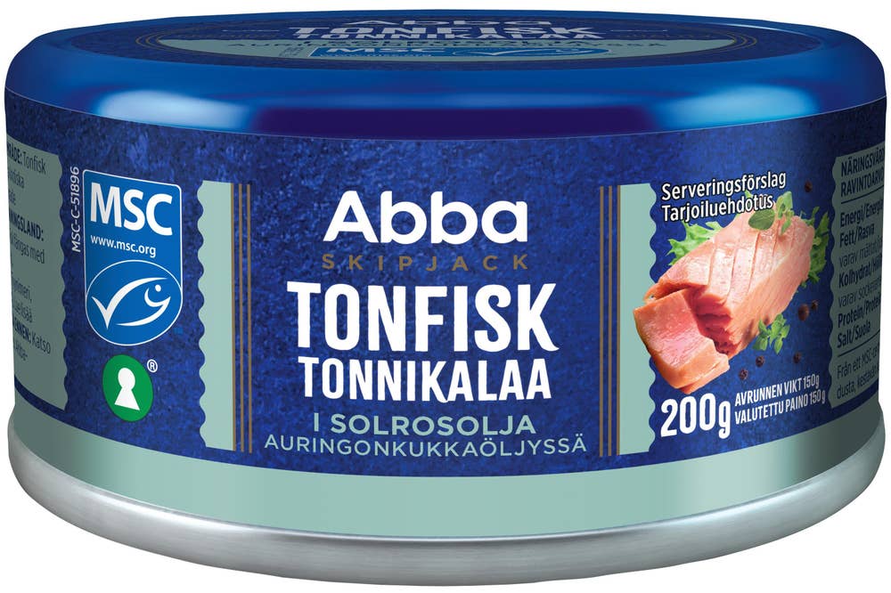 Abba Tonfisk i Olja Bit MSC