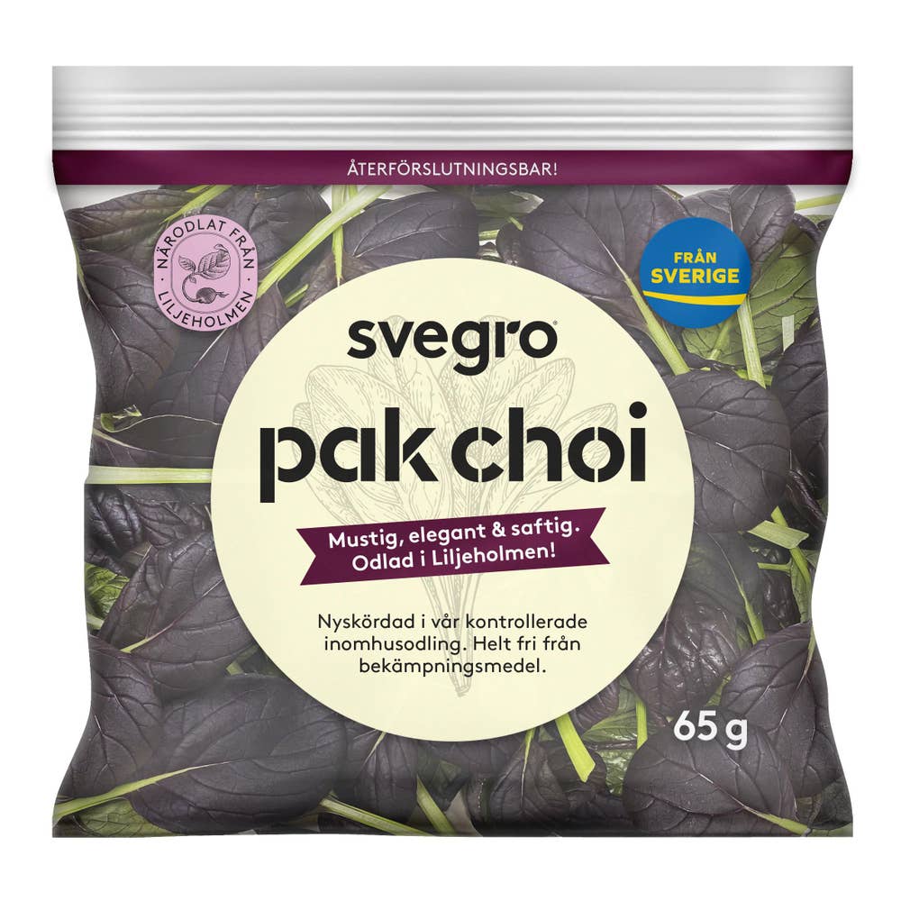 Pak Choi Stadsodlad Klass1 Sverige