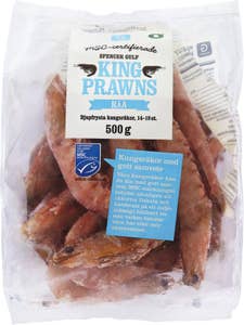 Garant King Prawns Råa Frysta MSC-märkt