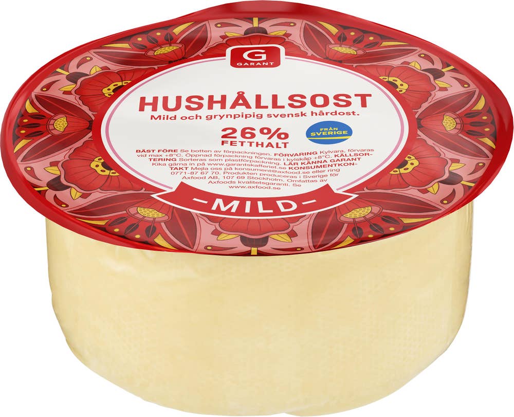 Garant Hushållsost 26%