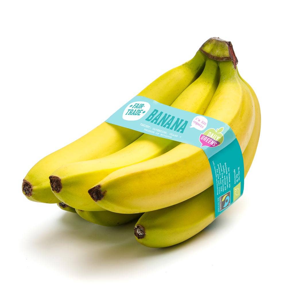 Daily Greens Bananklase EKO Fairtrade Klass1 Peru