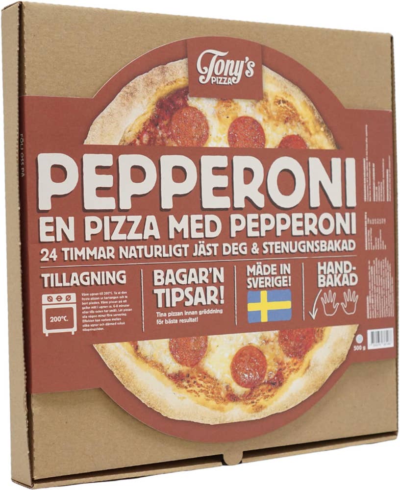 Tony's Pizza Pizza Peperoni Fryst