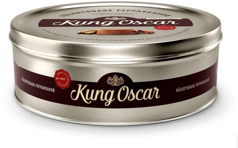Kung Oscar Pepparkaka Välkryddad