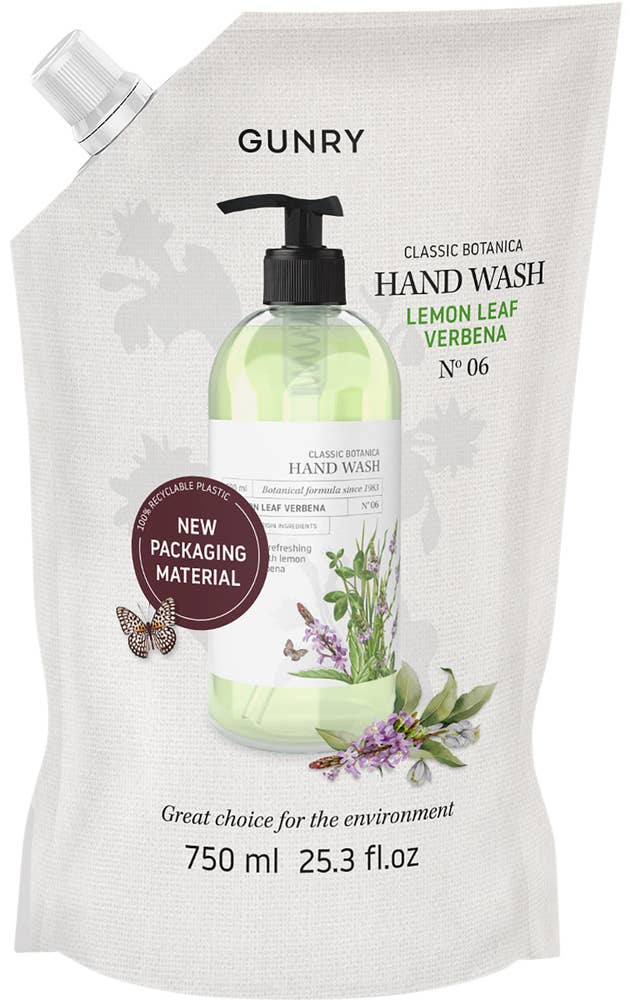 Gunry Flytande Tvål Refill Lemon Leaf Verbena