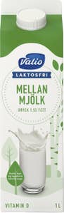 Valio Mellanmjölk Laktosfri 1,5%