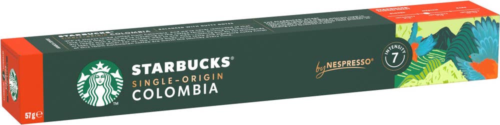 Starbucks By Nespresso Colombia 7 Kaffekapslar