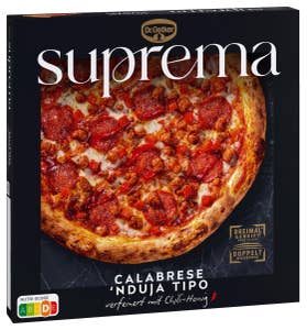 Dr.Oetker Pizza Suprema Calabrese Nduja Fryst