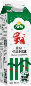 Arla Ko® Mellanmjölk Färsk 1,5%